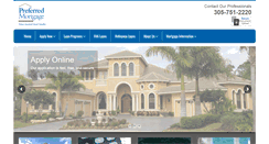 Desktop Screenshot of preferredhomemortgage.com